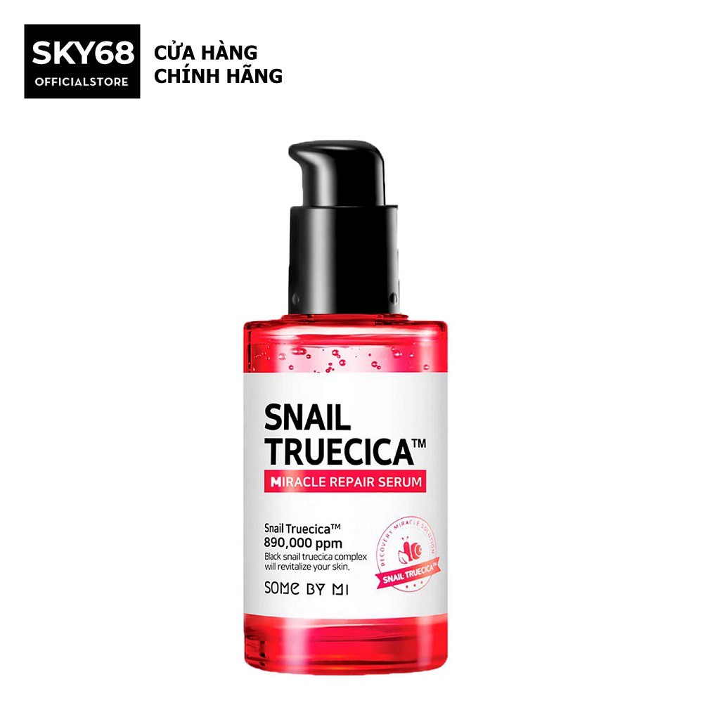 Tinh Chất Ốc Sên Phục Hồi Cải Thiện Some By Mi Snail Truecica Miracle Repair Serum 50ml