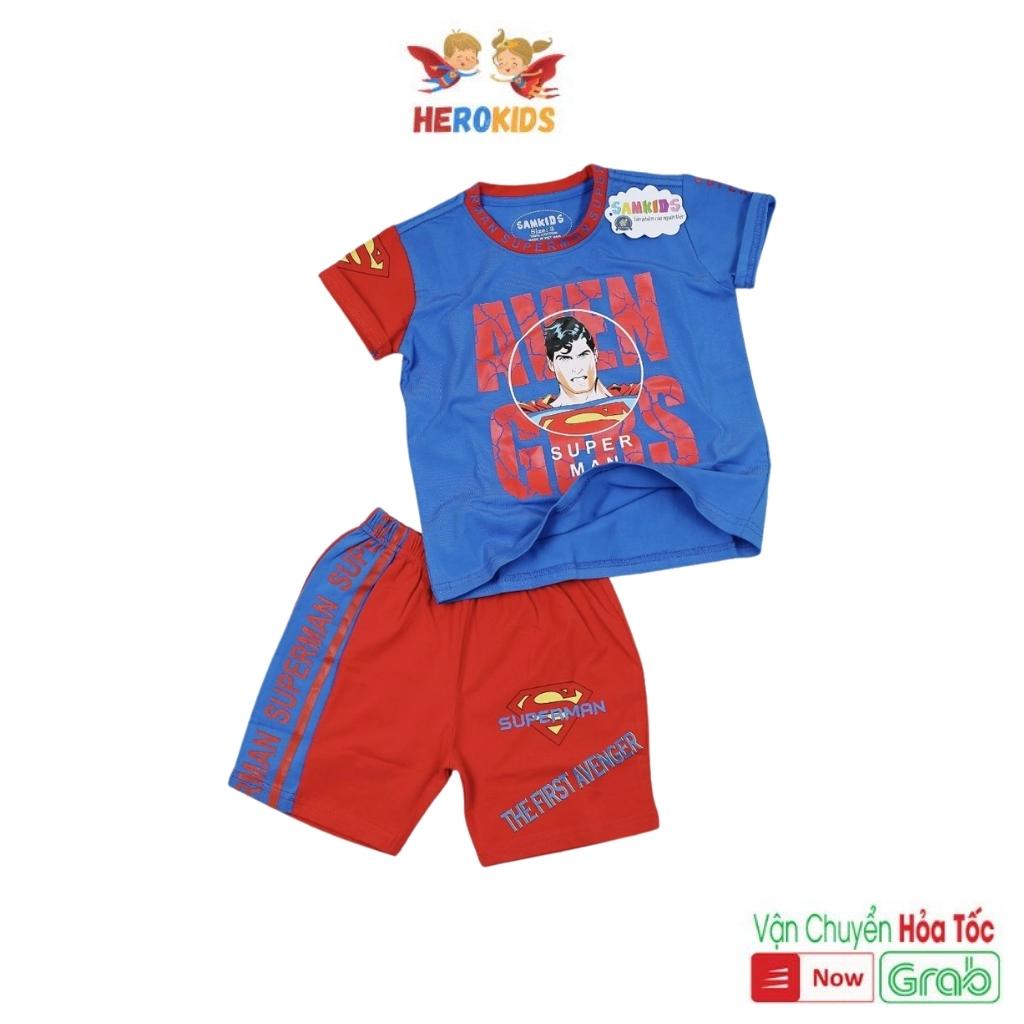 Bộ Quần Áo Siêu Nhân Super Man Lửng Liên minh Siêu Anh Hùng 2020, Cotton 100% Co Giãn 4 Chiều, Thấm Mồ Hôi Tốt