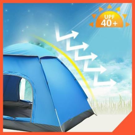 Lều cắm trại chống mưa giá rẻ từ 2 - 4 người tự bung