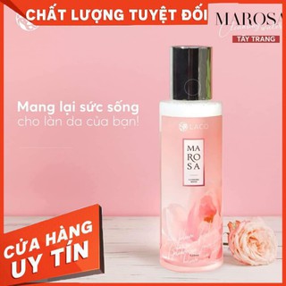 Tẩy Trang Nhũ Hoá MAROSA LACO 100% Organic 120ml💚 SP CHÍNH HÃNG KÈM THẺ BẢO HÀNH