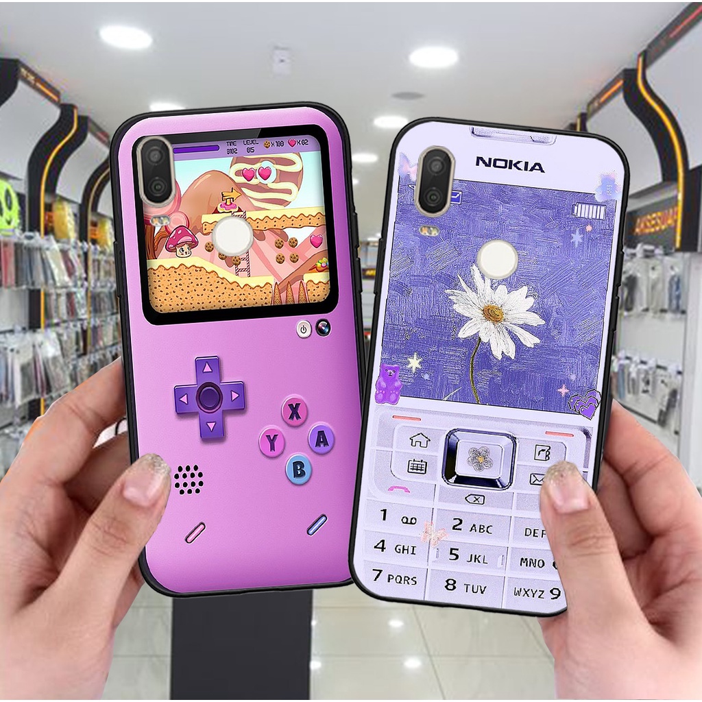 Ốp Vsmart Active 1 / Active 1 Plus / Active 1+ / Active 3 bộ hình điện thoại nokia huyền thoại , BTS , Vpop cute