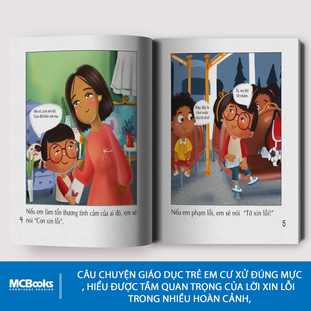 Sách - Giỏi Tiếng Anh - Vui Ứng Xử Sorry - MCBooks