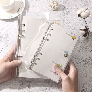 Bìa Bọc Sổ Tay 6 Lỗ Khổ Giấy A5 A6