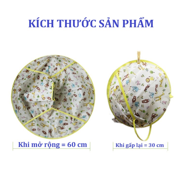 Áo choàng cắt tóc cho bé có máng hứng tóc tiện dụng. Không dính tóc lên người bé