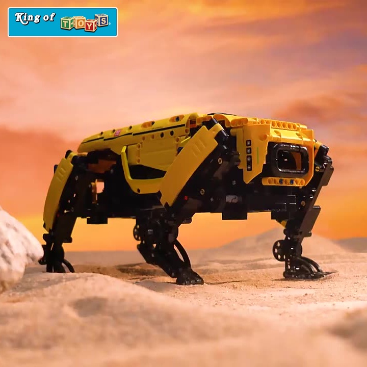 Đồ Chơi Lắp Ráp Xếp Hình Điều Khiển Từ Xa RC Mô Hình Chú Chó ROBOT CyberDog Mouldking 15066 Với 936 PCS - KING OF TOYS