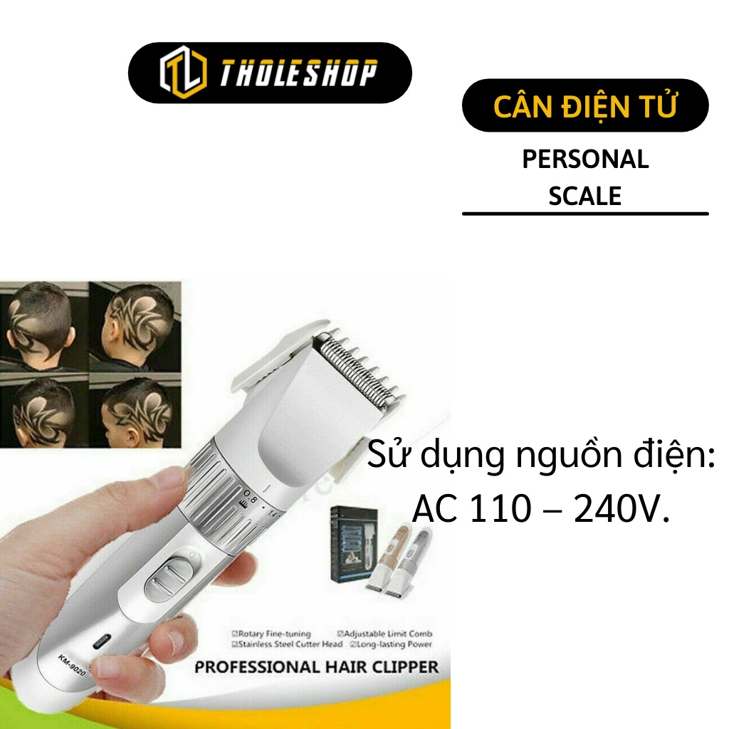 Máy cắt tóc - Tông đơ cắt tóc cho trẻ em cắt dễ dàng tiện lợi Kemei KM-9020 kèm phụ kiện 2492