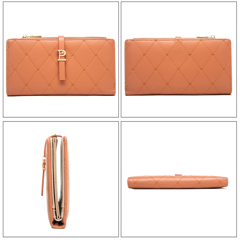 Ví Dài Nhiều Ngăn Đựng Thẻ Đa Năng Thời Trang Dành Cho Nữ