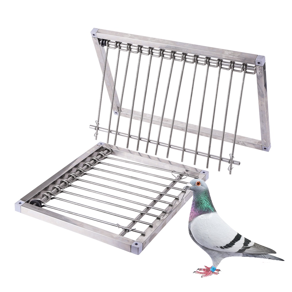 Cửa bẫy chim bồ câu bằng thép không gỉ chuyên dụng chất lượng cao