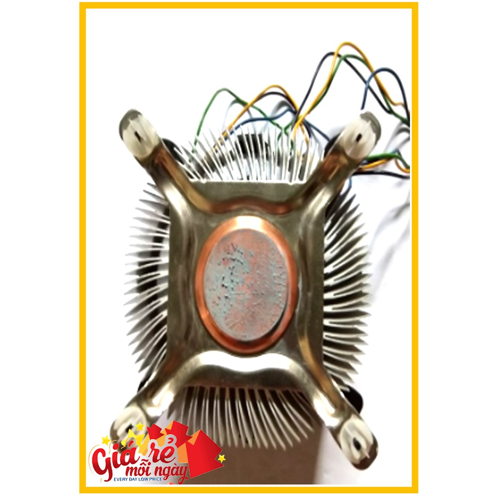 Quạt tản nhiệt Fan CPU socket 775 chuyên dùng Core Quad 6600, Q8400, Q9300, Q9400, Q9650 (kèm gói tản nhiệt)