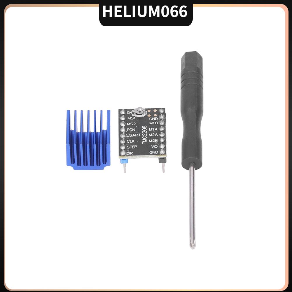 Mô-đun điều khiển động cơ bước TMC2208 Chip V2.0 Bộ điều khiển máy in 3D Helium066