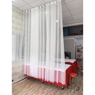 combo rèm von trắng 5m