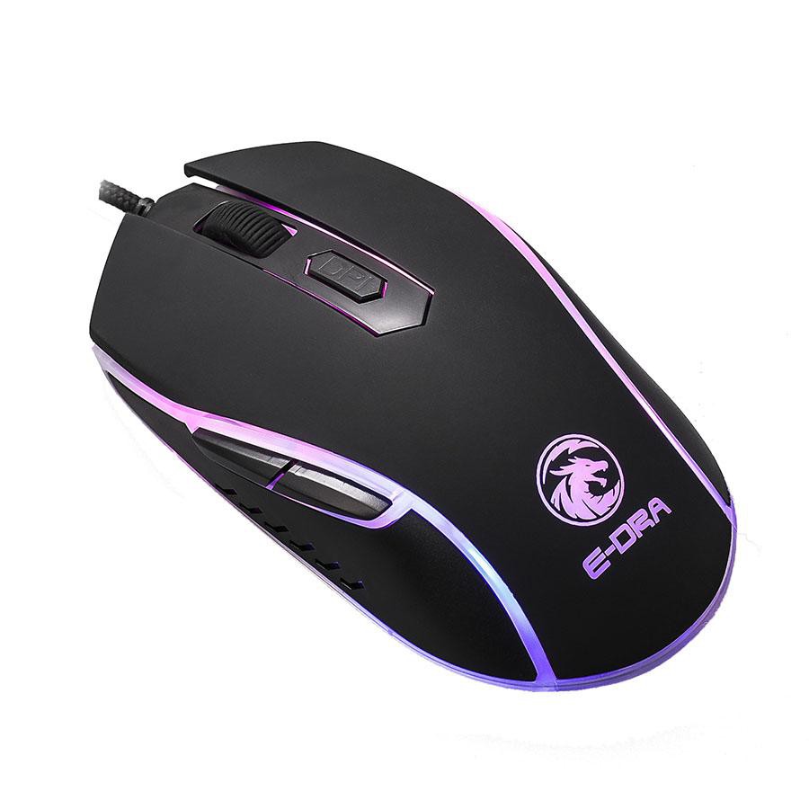 MOUSE E-DRA 610BK CHUYÊN GAME LED