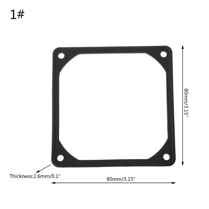 Set 2 Quạt Tản Nhiệt Làm Mát Chống Sốc Cho CPU Máy Tính