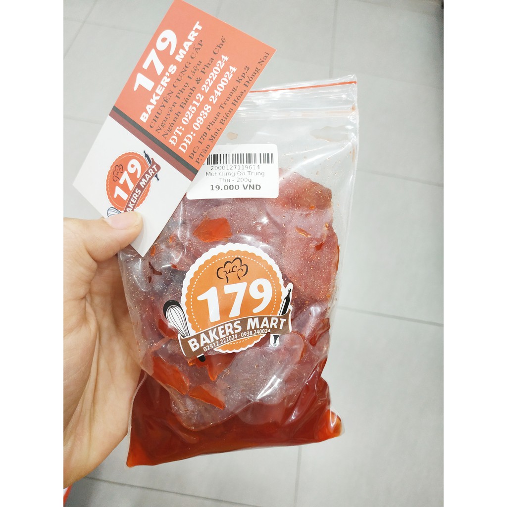 🔻Mứt gừng đỏ Trung Thu🔻