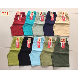 Quần Short Linen Bé Trai Trơn Seven Stars (5-14 tuổi) - Thương hiệu Winmaxx
