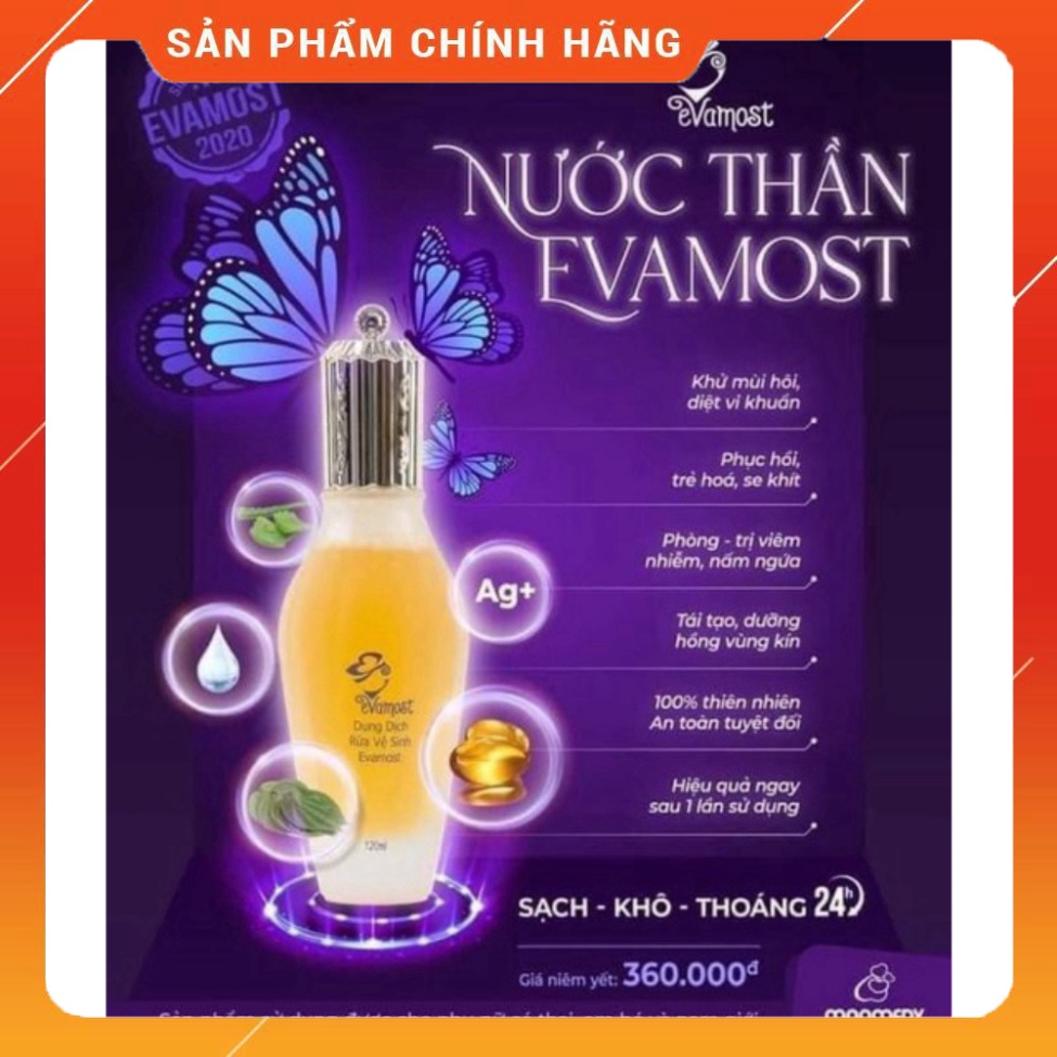 Dung Dịch Vệ Sinh EVAMOST Chính Hãng 10ml