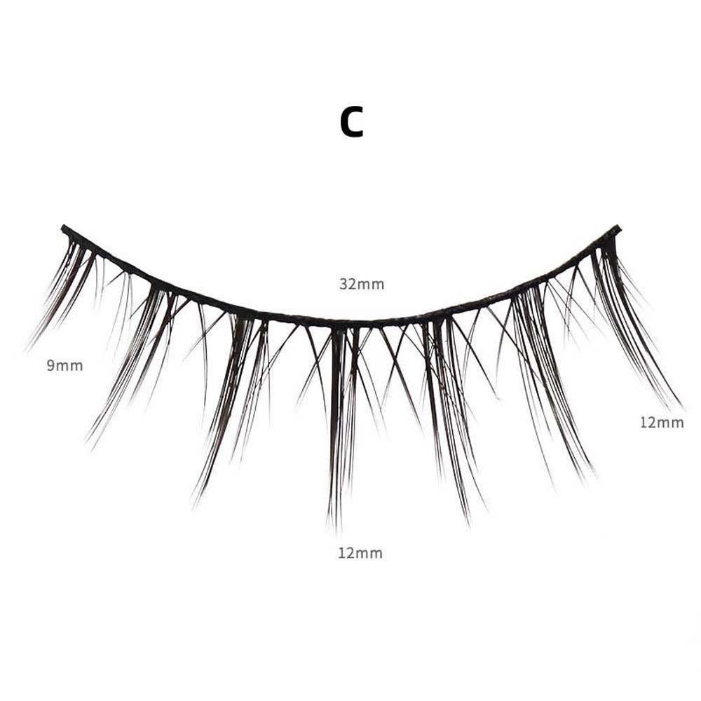 OCEANMAP Lông Mi Giả Dày Tự Nhiên Trang Điểm Mắt To Kiểu Nhật Bản Cho Nữ