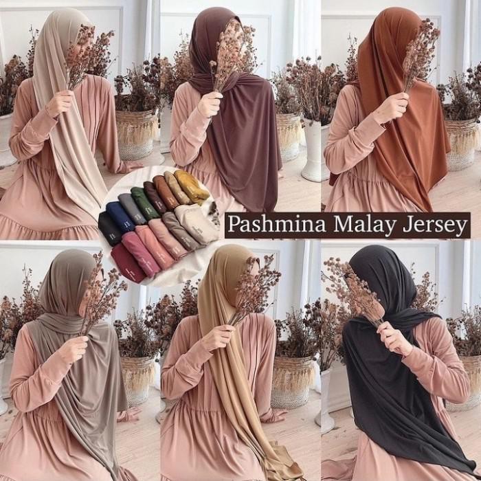 Khăn Trùm Đầu Hijab Pashmina Malay