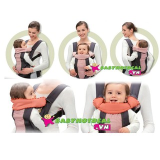 Địu em bé Combi La Qpit 3 cách