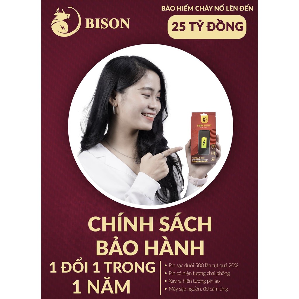 Pin Siêu Trâu (Siêu Bison) Siêu Trâu Siêu Bền - Bảo Hành 12 Tháng.