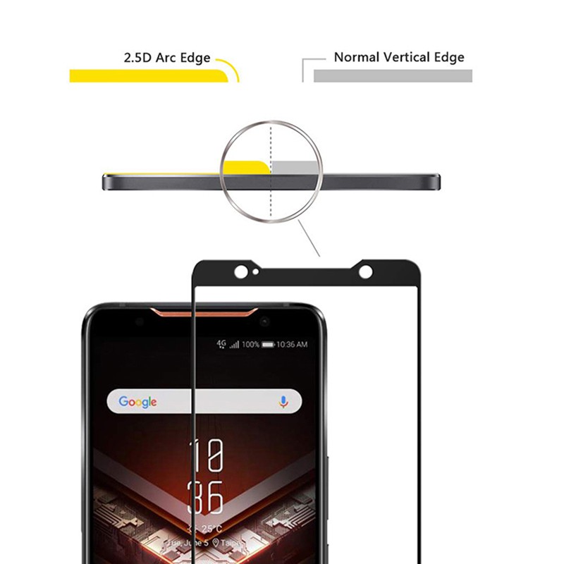 3 in 1 (HD Screen Protector+Camera Lens Protector+Airbags Phone Case) For Asus ROG Phone 2 II ZS660KL | BigBuy360 - bigbuy360.vn