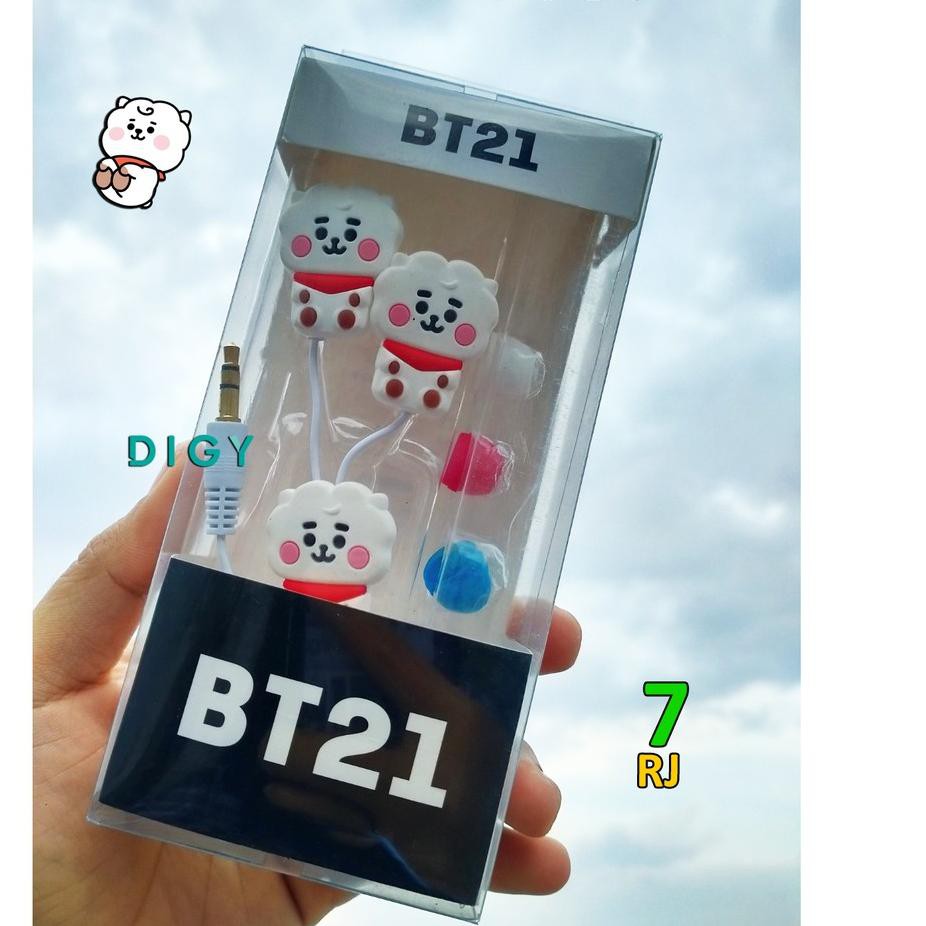 Tai Nghe Nhét Tai 5.5 Mall Bts Bt21 Hoạt Hình