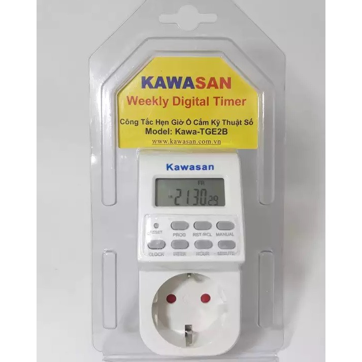 Ổ Cắm Hẹn Giờ Kĩ Thuật Số  KW-TGE2B