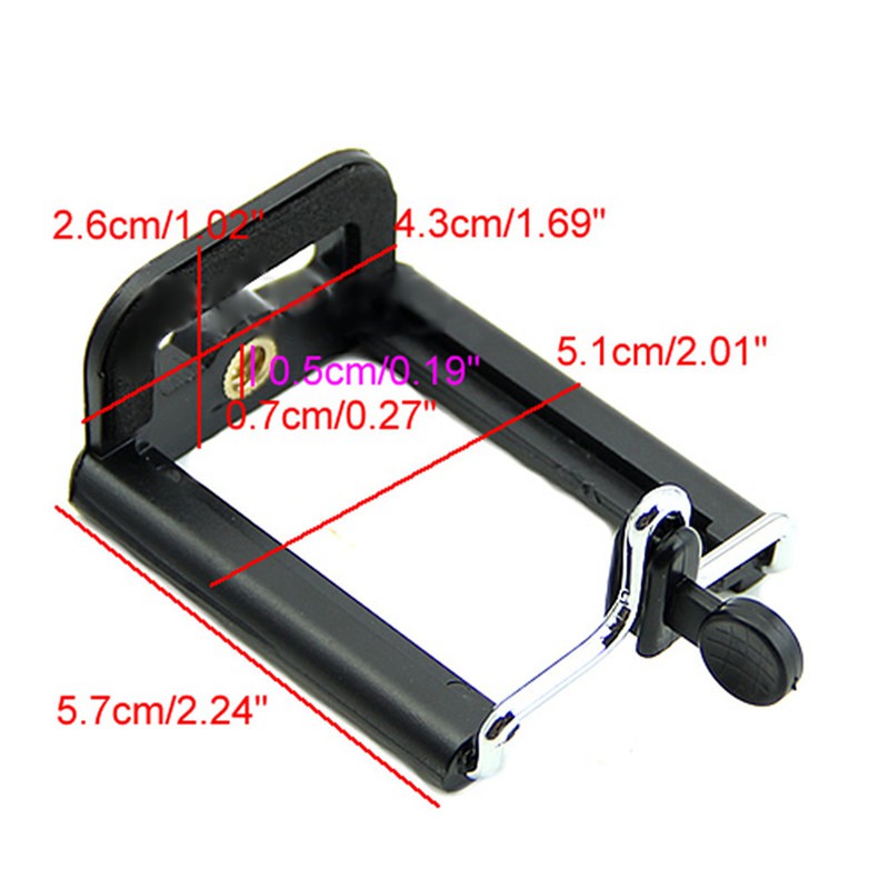 Giá đỡ điện thoại gắn chân tripod kèm chân đế