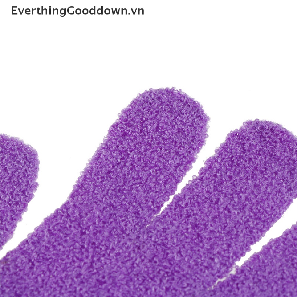 Everthinggooddown Găng tay đi tắm Massage Toàn Thân Tẩy Tế Bào Chết Bằng Bọt Biển
