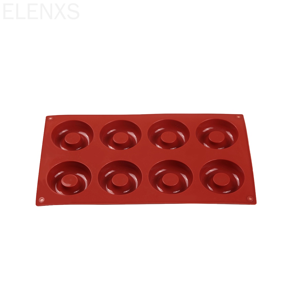 Khuôn Silicone Làm Bánh Donut 8 Ngăn