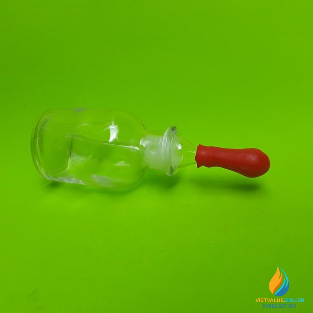 Chai đựng hóa chất có công tơ hút, trong suốt