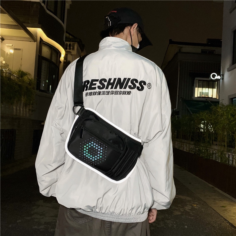 Túi đeo chéo chất liệu chống nước phong cách trẻ trung thời trang nam nữ 629 | BigBuy360 - bigbuy360.vn