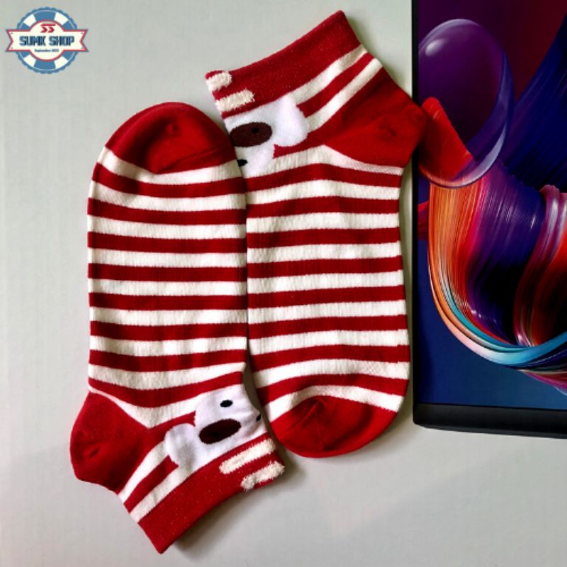 Tất vớ nữ cổ ngắn chất cotton nhiều họa tiết cute dễ thương
