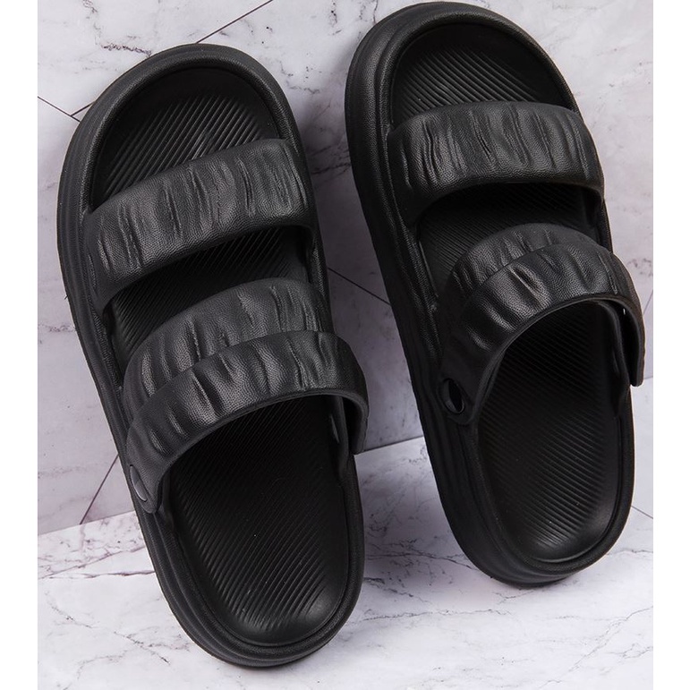 Sandal nữ, SANDAL QUAI NHÚN, sandal đi học cao cấp sẵn hàng