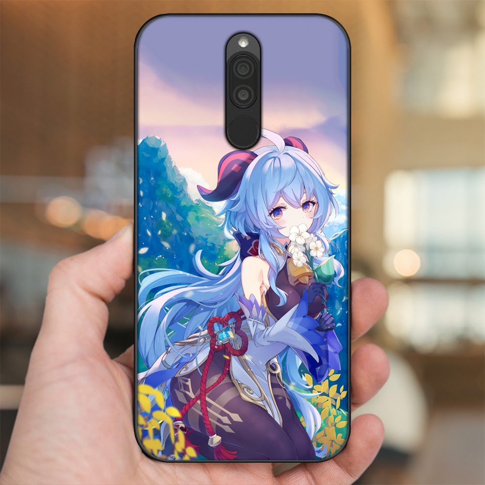 Ốp lưng Xiaomi Redmi 8 viền đen in hình Ganyu Genshin Impact