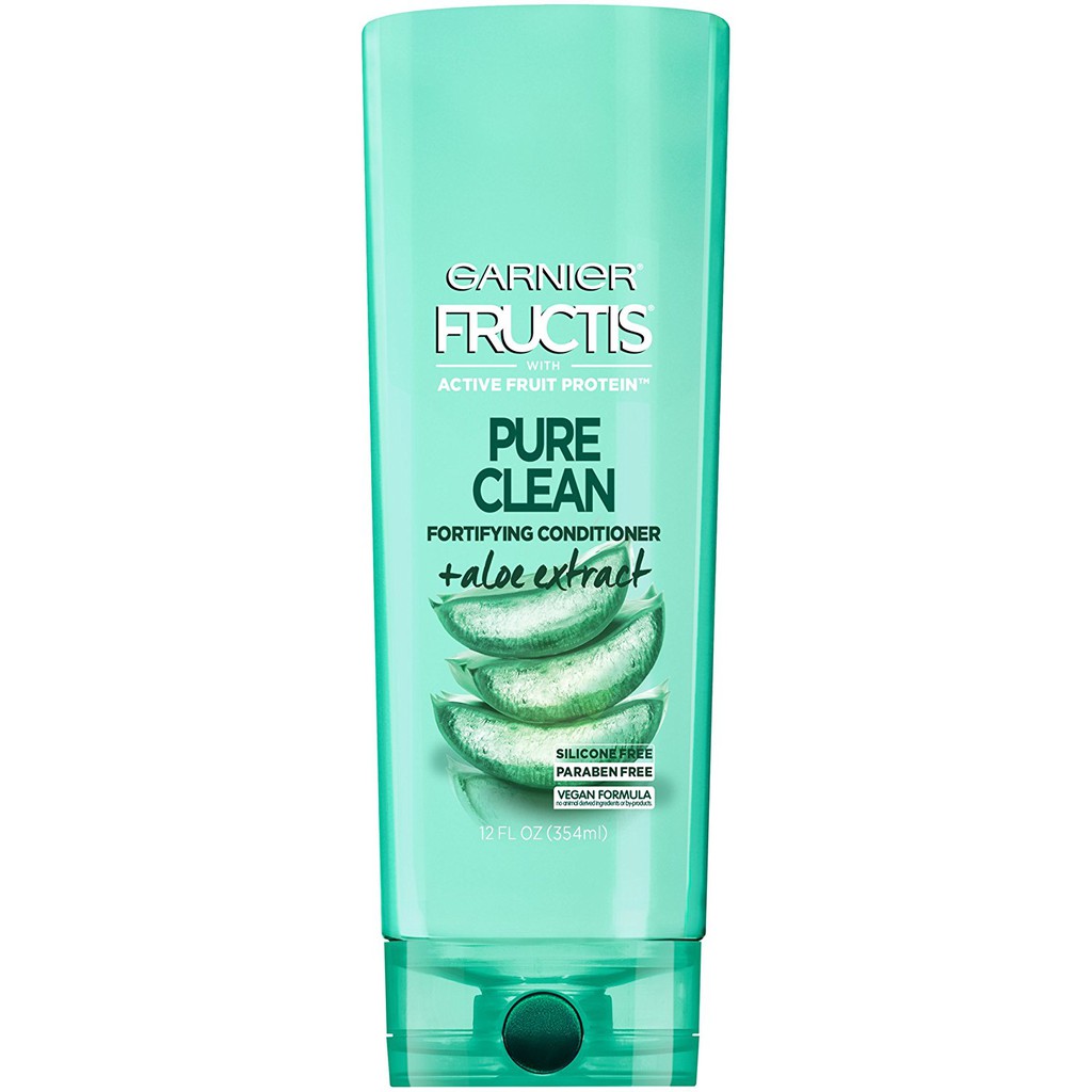 Dầu xả tóc Garnier Hair Care Fructis Pure Clean Conditioner 354ml (Mỹ)