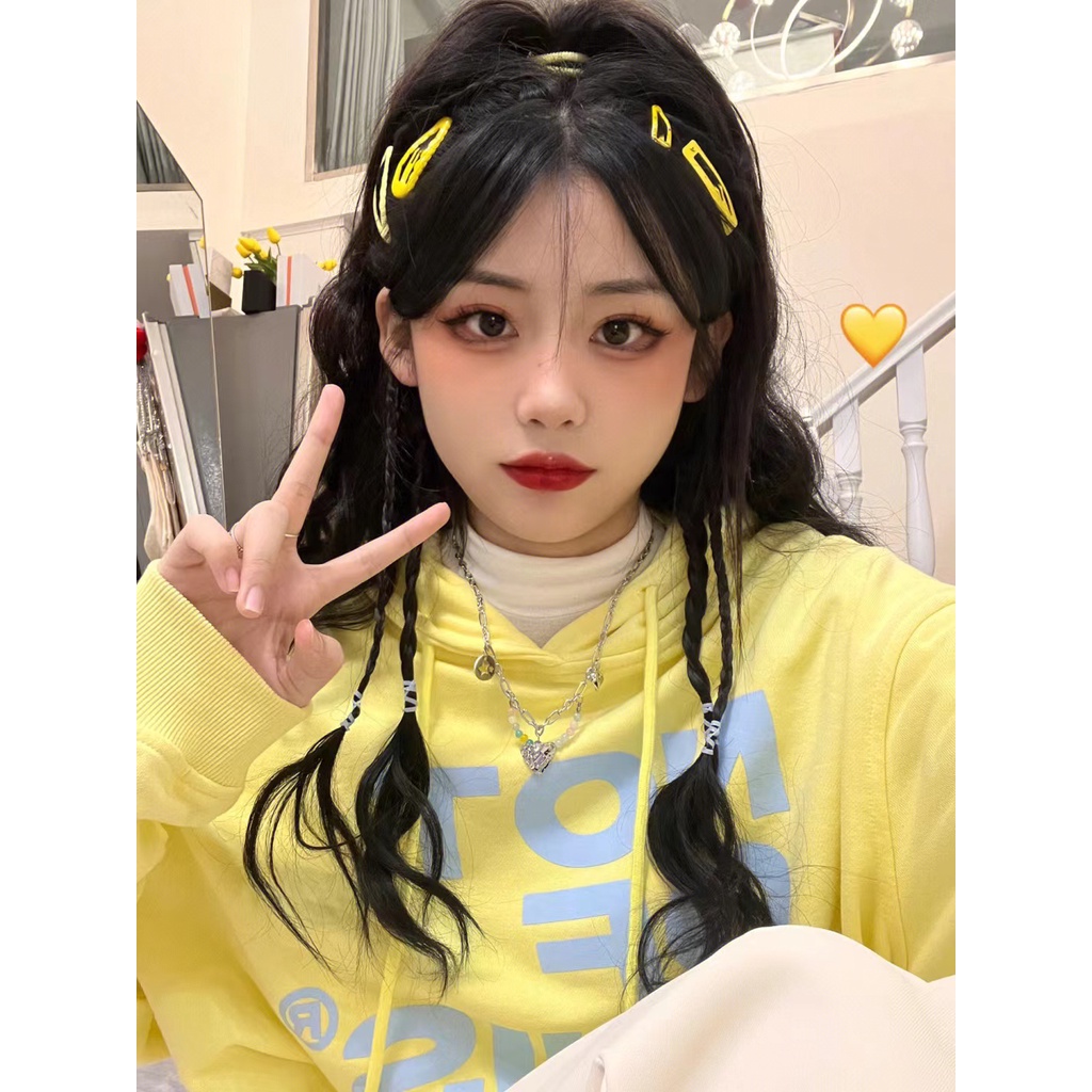 NRVP Áo Hoodie Tay Dài Oversize In Họa Tiết Phong Cách Hàn Quốc Kiểu Mới Cho Nam / Nữ