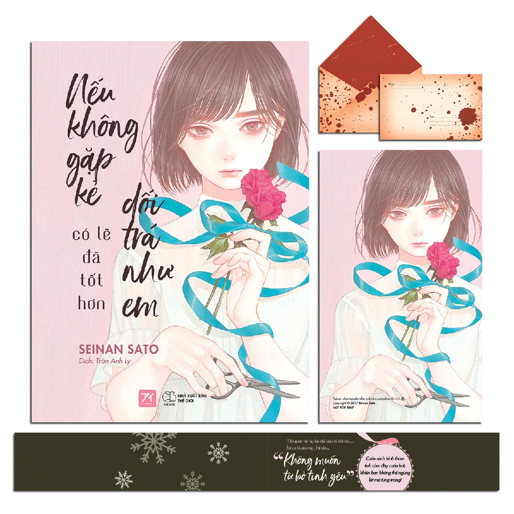 Sách - Nếu Không Gặp Kẻ Dối Trá Như Em Có Lẽ Đã Tốt Hơn - Tặng Postcard, Bì Thư, Đai Obi (Số lượng có hạn) | BigBuy360 - bigbuy360.vn