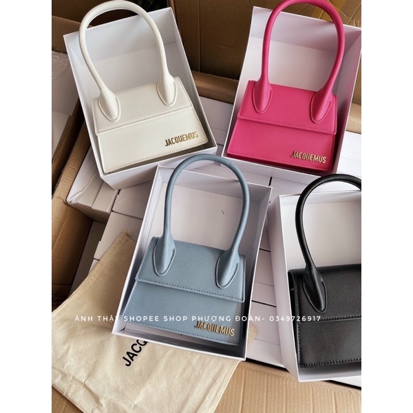 [HÀNG LOẠI 1-SẴN] Túi JAC quai thường size 14-17- 20cm KÈM HỘP