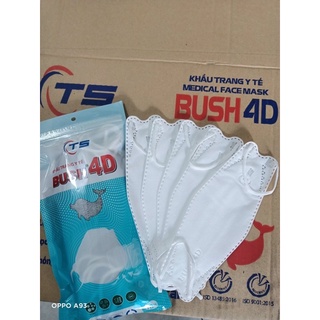 Set 50, 100 khẩu trang kf94 4 lớp bush xịn