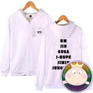 Áo Khoác BTS Chữ Ký Thần Tượng Cao Cấp