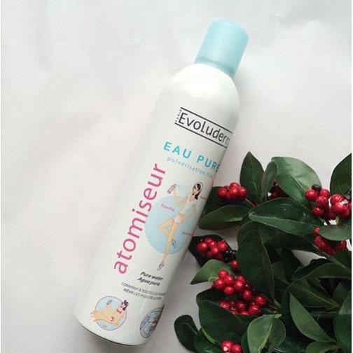 Xịt khoáng Evoluderm Atomiseur Eau Pure Spray Mist 400ml | BigBuy360 - bigbuy360.vn
