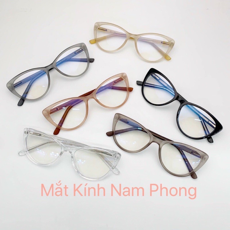 [ẢNH THẬT + VIDEO❌] GỌNG KÍNH CẬN MẮT MÈO NHỰA CAO CẤP 8013 - Gọng Mắt Mèo HotTrend2021