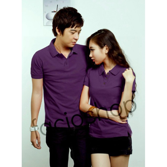 Áo thun Polo ngắn tay nam nữ Facioshop TE01