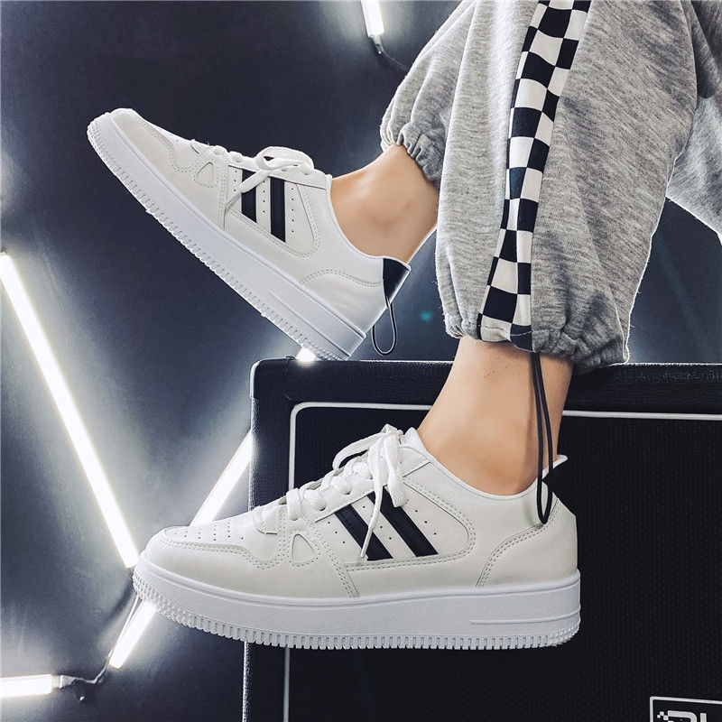 Giày Thể Thao Nam Đế Dày Cổ Thấp Phong Cách Hàn Quốc