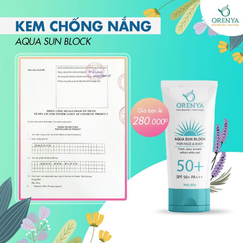 Kem Chống Nắng Sinh Học – Aqua Sun Block