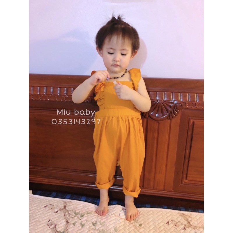 Jumsuit cam nghệ bé gái du xin siêu đẹp