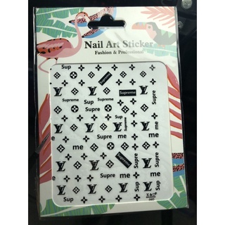 [ĐỒ NAILS] Tấm Dán Trang Trí Móng Nhiều Mẫu