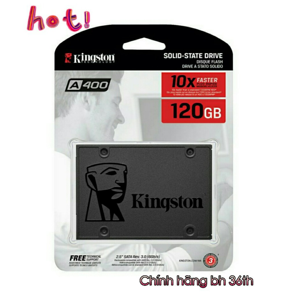 SSD Kingtson A400 120G Chính hãng