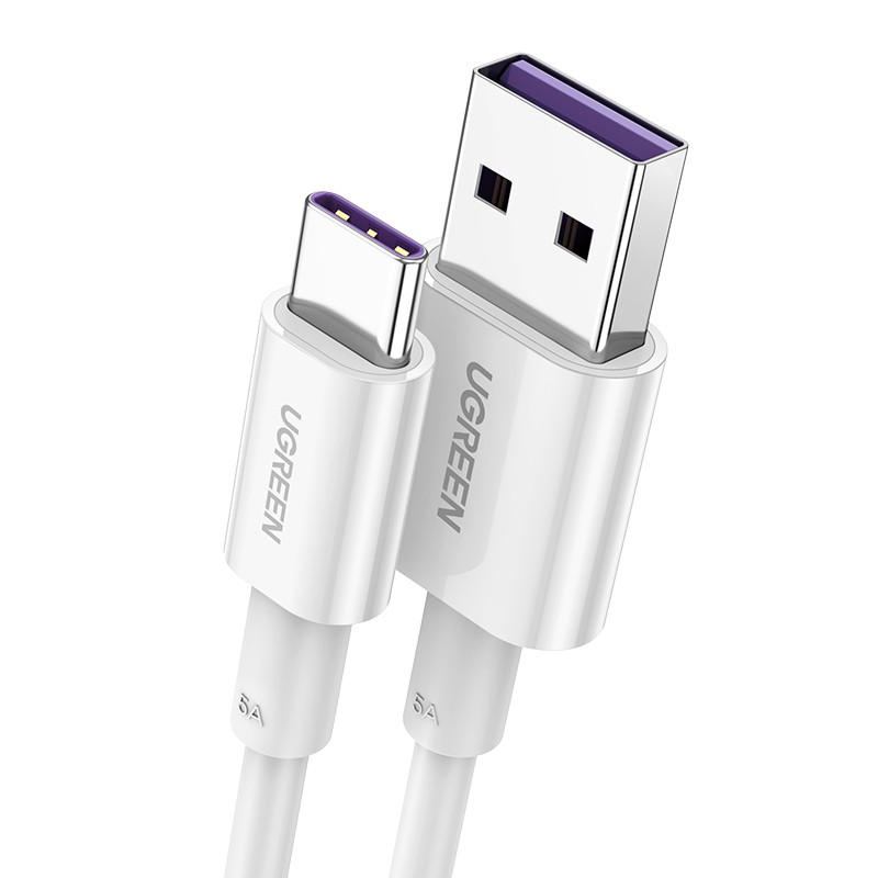 Cáp sạc Ugreen 5A USB Type C 3.1 hỗ trợ sạc nhanh chất lượng cao